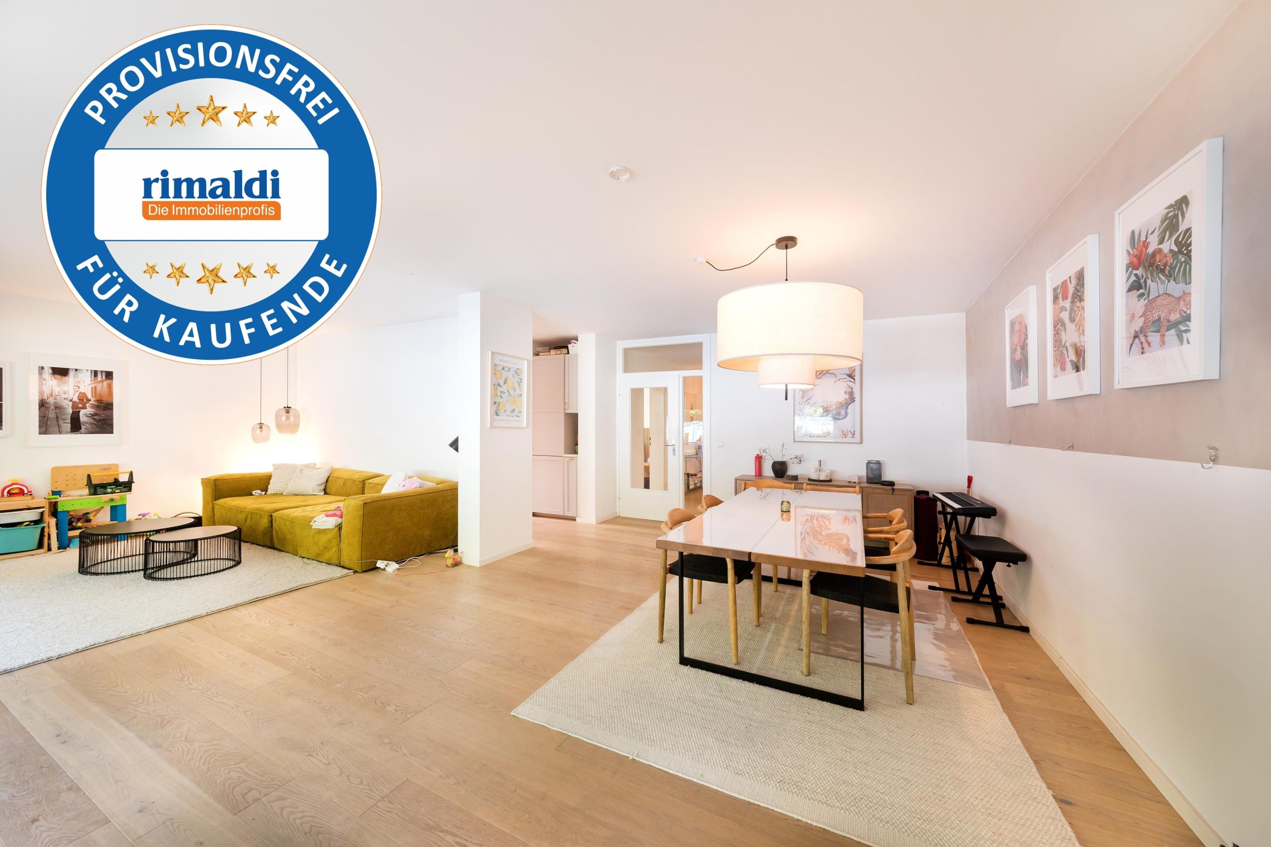 Immobilienangebot - München - Alle - Harlaching: 116 m² mit Pool, Sauna und 2 TG-Plätzen - sofort frei