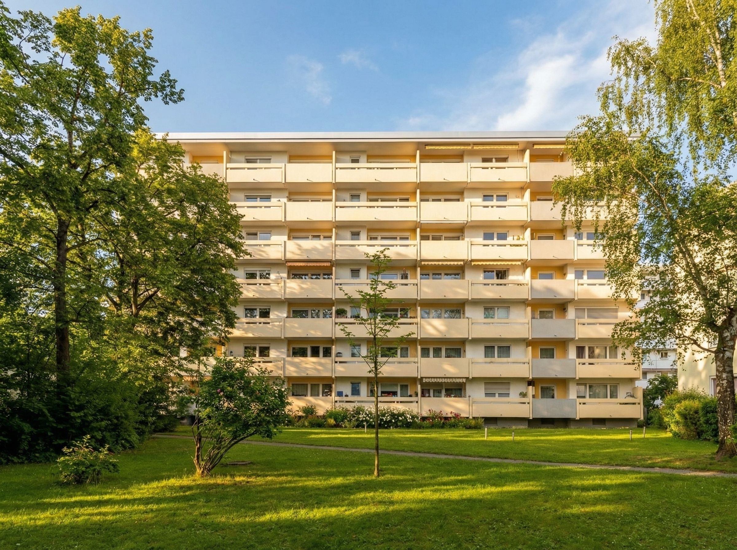 Immobilienangebot - München - Alle - Attraktive 3-Zi-Whg. mit Balkon & Aufzug in München-Hadern