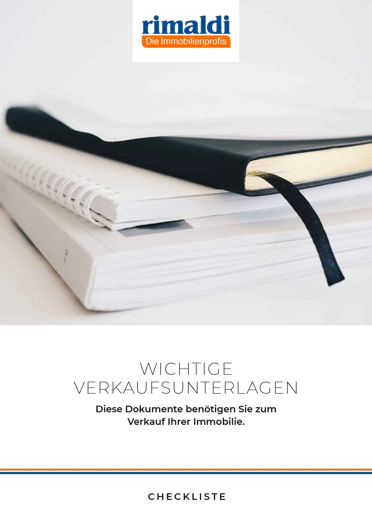 Wichtige Unterlagen für den Verkauf der Immobilie Wichtige Unterlagen für den Verkauf der Immobilie - rimaldi - Die Immobilienprofis