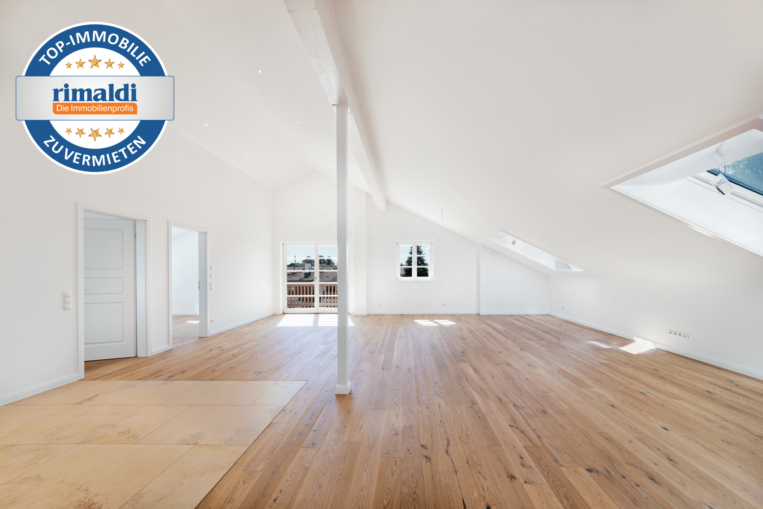 Immobilienangebot - Warngau - Alle - Loftartige Neubau-DG-Wohnung auf dem Dorf