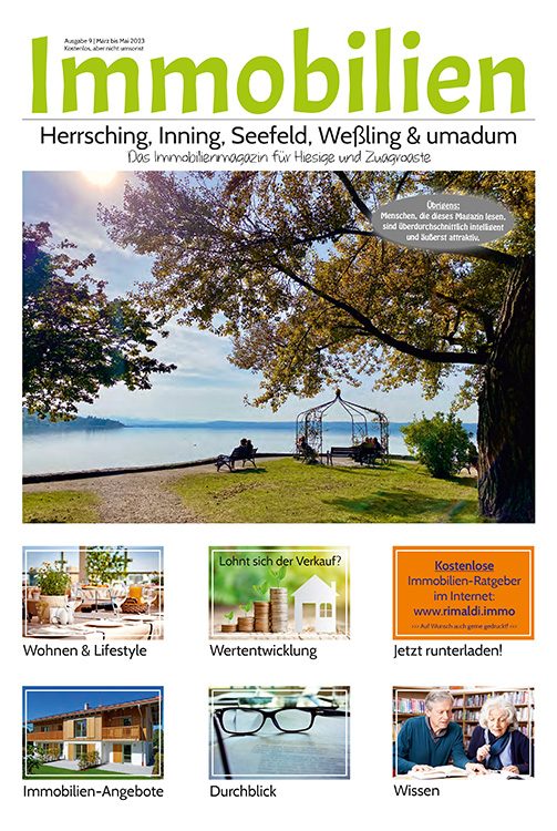Immobilienmagazin Herrsching, Seefeld & umadum Ausgabe 9 (März bis Mai 2023)
