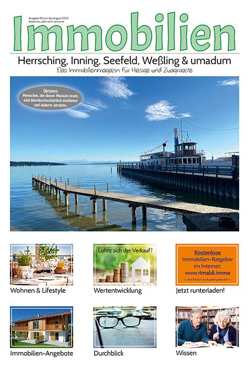 Immobilienmagazin Herrsching, Seefeld & umadum Ausgabe 10 (Juni bis August 2023)