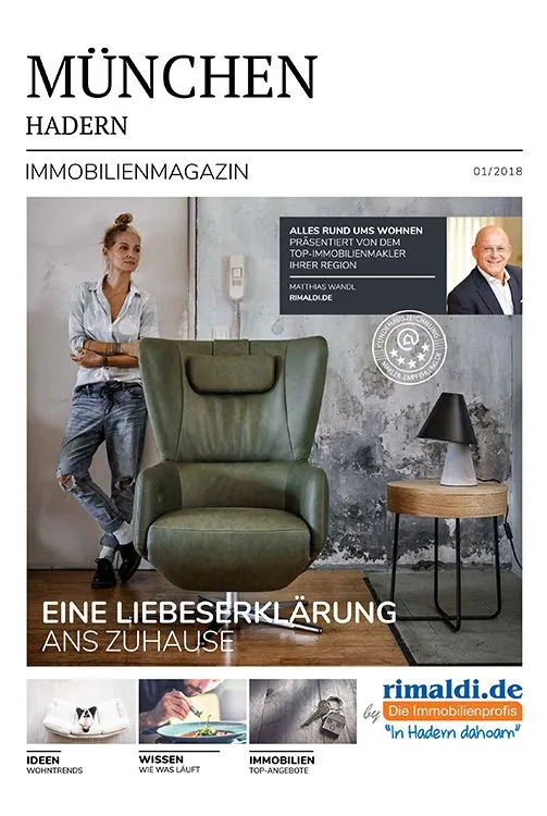 Immobilienmagazin München-Hadern Ausgabe 01/2018 Immobilienmagazin München-Hadern Ausgabe 01/2018