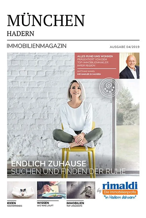 Immobilienmagazin München-Hadern Ausgabe 08/2019 Immobilienmagazin München-Hadern Ausgabe 08/2019