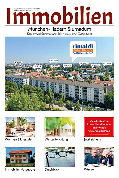 Immobilienmagazin München-Hadern Ausgabe 11 (September bis November 2020)