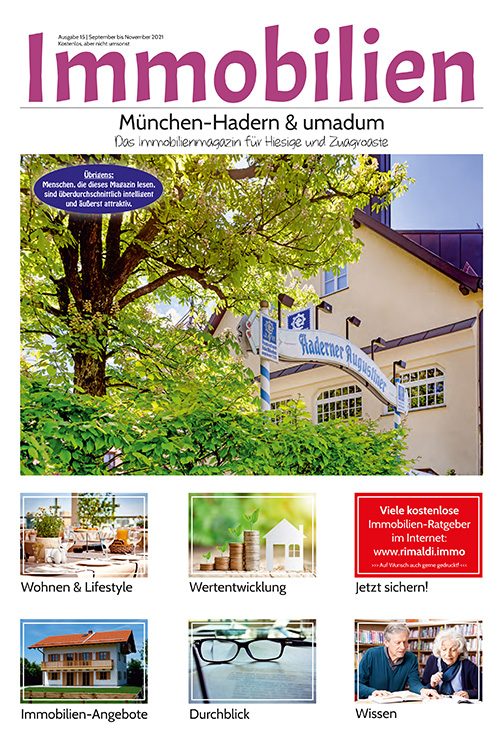 Immobilienmagazin München-Hadern Ausgabe 15 (September bis November 2021)