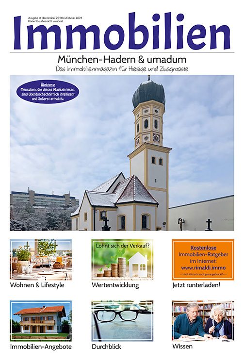 Immobilienmagazin München-Hadern Ausgabe 16 (Dezember 2021 bis Februar 2022)