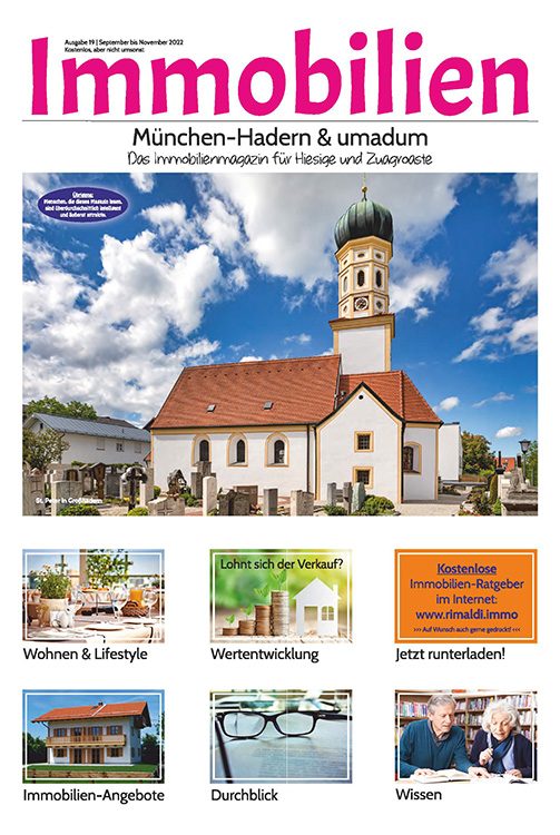Immobilienmagazin München-Hadern Ausgabe 19 (September bis November 2022)