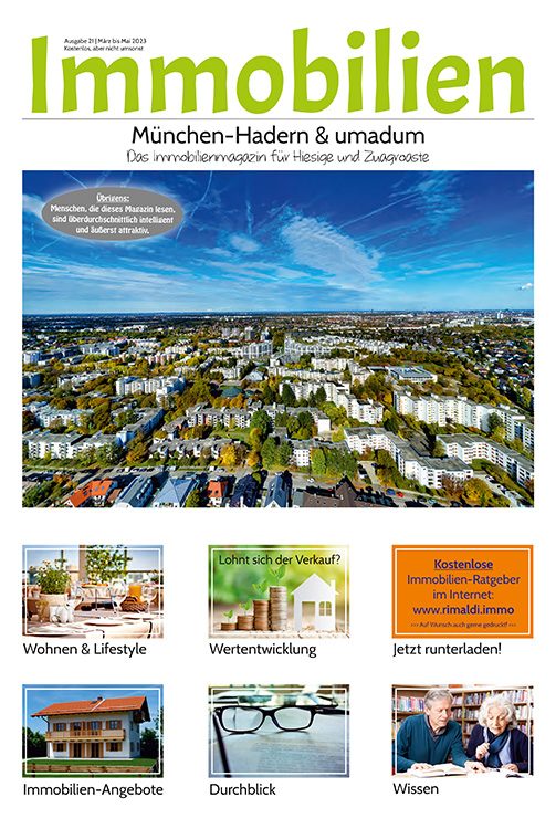 Immobilienmagazin München-Hadern Ausgabe 21 (März bis Mai 2023)